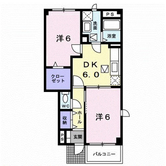 【間取り】 | フローラルⅠ