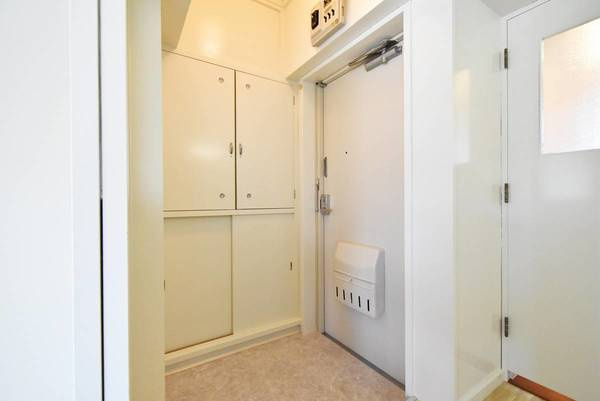 ビレッジハウス越路1号棟の玄関|ビレッジハウスの同一物件・同一タイプの間取りの写真です