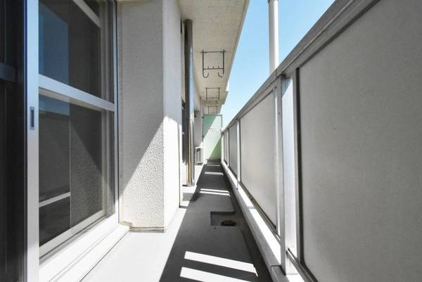 ビレッジハウス越路1号棟のバルコニー|ビレッジハウスの同一物件・同一タイプの間取りの写真です
