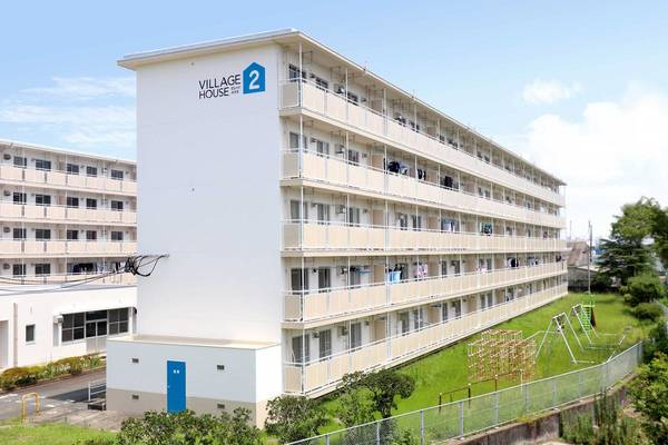 ビレッジハウス佐賀第二1号棟の外観