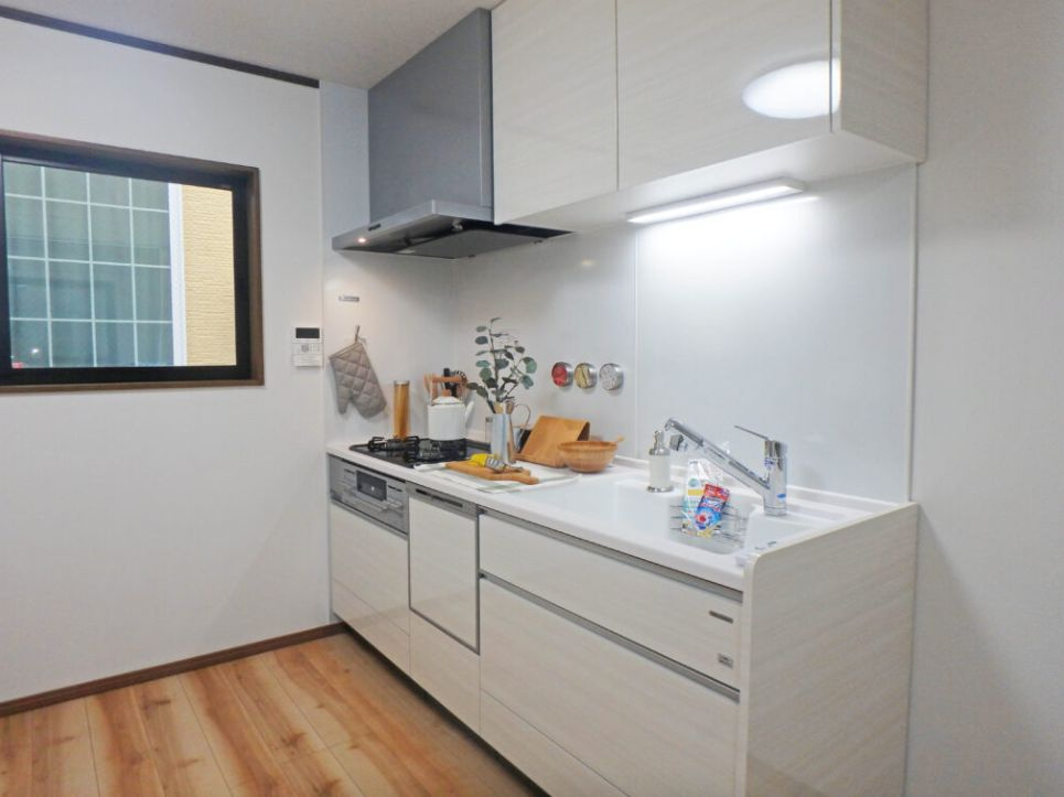 綾瀬市上土棚南2丁目　中古戸建のキッチン|キッチンです