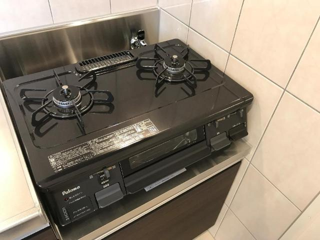 マロン・フローラのキッチン|ガスコンロ