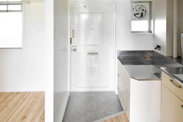 ビレッジハウス柳田2号棟の玄関|ビレッジハウスの同一物件・同一タイプの間取りの写真です