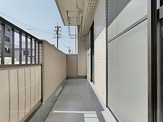 シャトー五才美のバルコニー