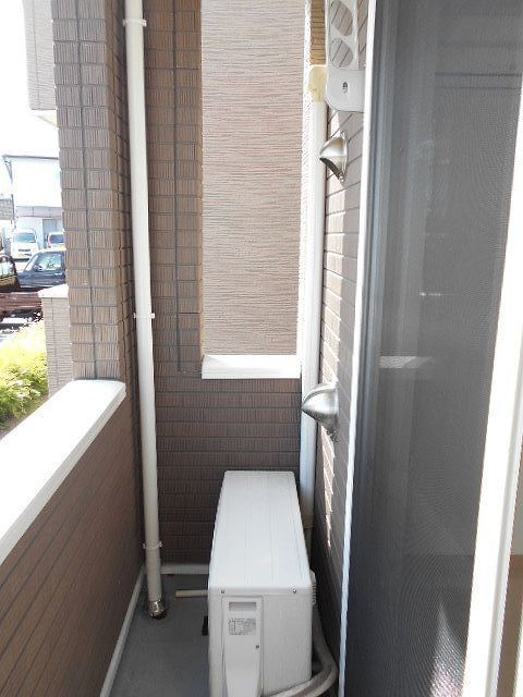 フェリシダ矢蔵　Ⅲのバルコニー