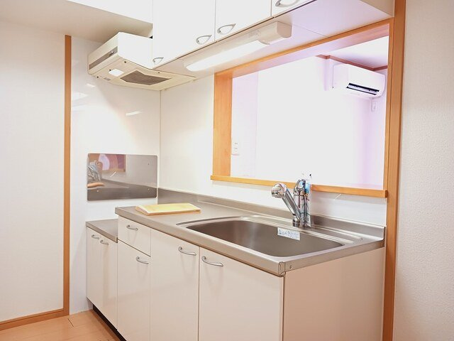 トパーズＣのキッチン|きれいなキッチンです