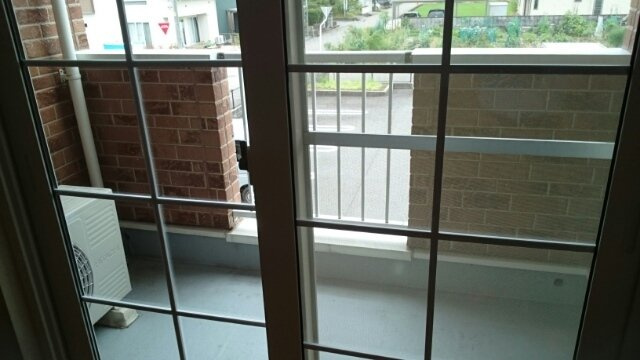 オレンジフラットⅢのバルコニー|広々としたバルコニーです