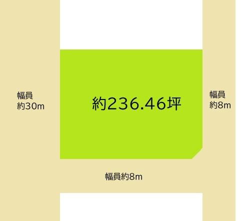 和歌山市屋形町4丁目　土地の土地図
