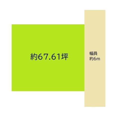 和歌山市鳴神　土地の土地図