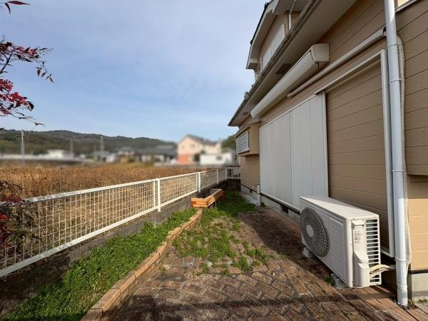 貴志川町岸宮　中古戸建の庭