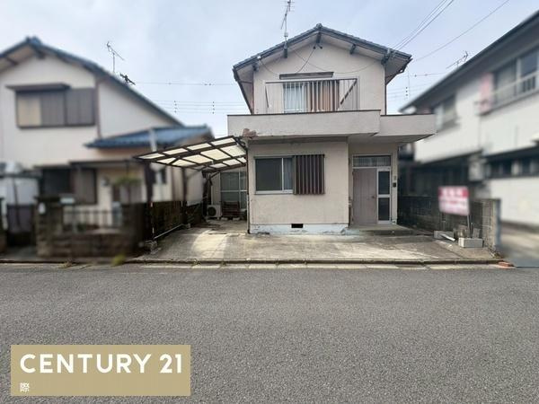 和歌山市加納　中古戸建の前面道路含む現地写真