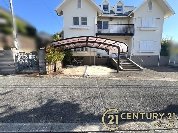 北葛城郡上牧町桜ケ丘３丁目　一戸建の駐車場|■現地撮影写真■