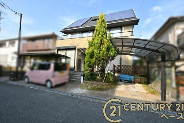 大和郡山市千日町　一戸建の駐車場|■現地撮影写真■駐車スペース２台分完備！