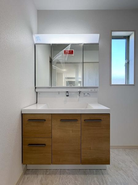 鎌倉市稲村ガ崎５丁目の新築一戸建の独立洗面台