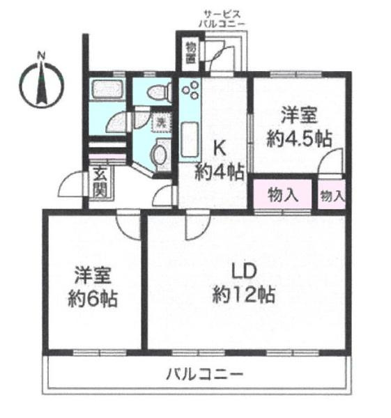 グリーンハイムいずみ野B地区23号棟の間取り