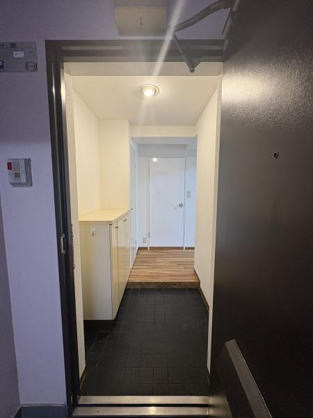 ホーユウパレスひなた山の玄関