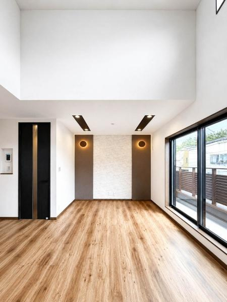 茅ヶ崎市南湖６丁目の新築一戸建の居間・リビング