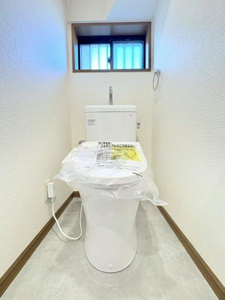 横浜市都筑区川和町の中古一戸建のトイレ