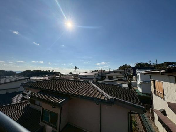 横須賀市鴨居３丁目の新築一戸建のその他|バルコニーからの眺望です！前面に棟がなく眺望良好です。