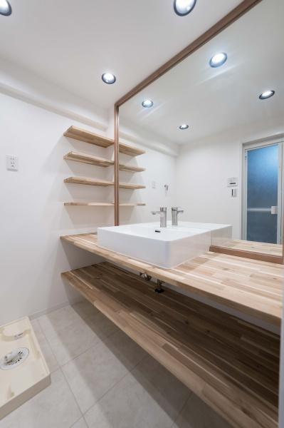 コーシン菊名第２マンションの独立洗面台