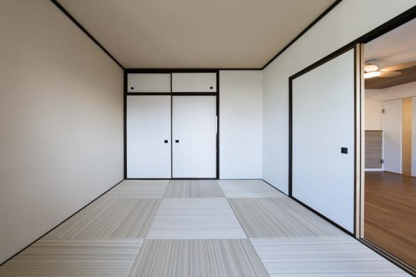 ワコーレ保土ヶ谷の和室|リビングの隣室は素敵な和室を。畳部屋があると落ち着けますね。