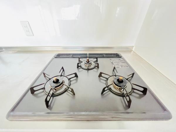 ワコーレ保土ヶ谷のその他|三ツ口ガスコンロでお料理も楽々！