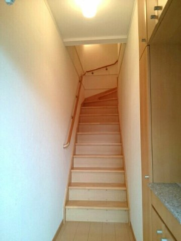 ソレイユⅡの玄関