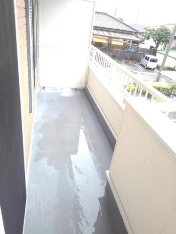 ソレイユＧＥＮ　Ⅲのバルコニー