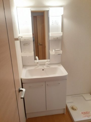 レジデンススクエアＦの洗面所