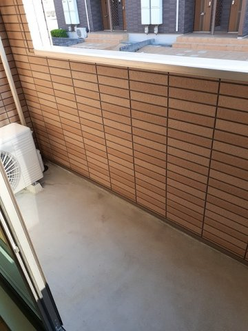 レジデンススクエアＦのバルコニー