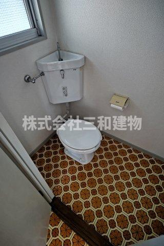 コーポサンフラワーのトイレ