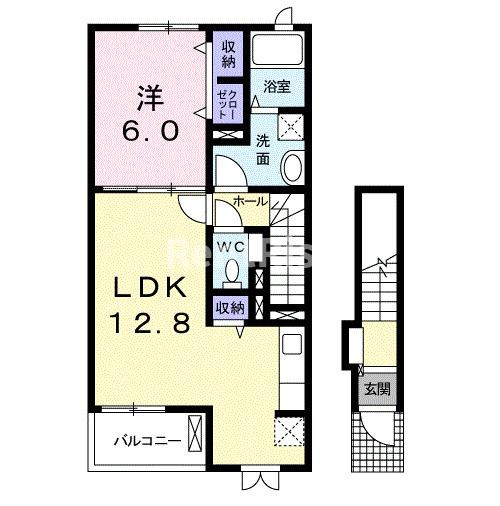 リセスガーデンⅢの間取り|間取図