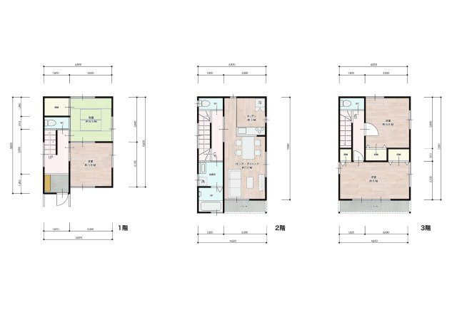 【間取り】 | 駿河区小鹿　中古戸建 | 使い勝手の良い4LDK♪お子様の成長に合わせて使うお部屋を選べます♪