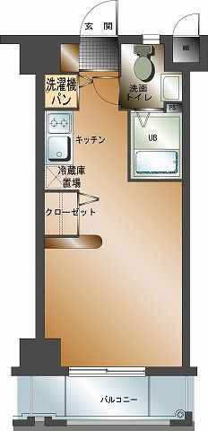 エンクレスト舞鶴の間取り