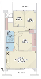  | 【エクレール梅森坂】✨️仲介手数料無料✨️梅森坂小学校・牧の池中学校
