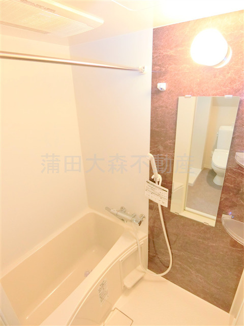 ロータス平和島Westウエストの浴室|浴室乾燥機付きのバスルーム　お風呂