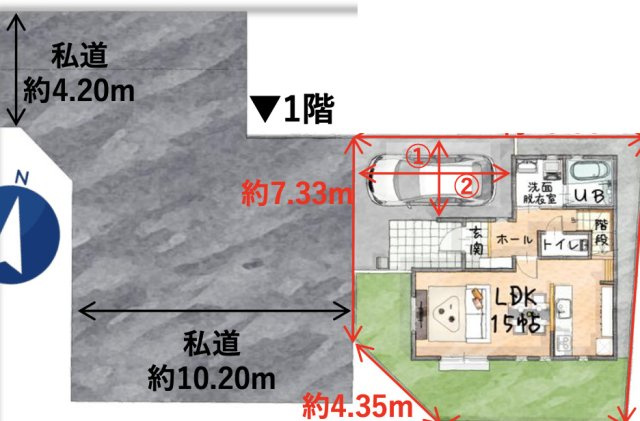 【仲介手数料無料】所沢市小手指元町１６期　所沢市の新築住宅なら西武ハウジングの区画図