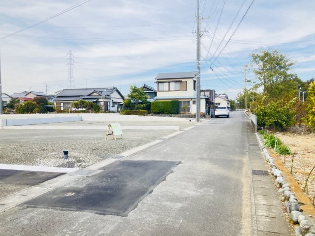 島田市船木　分譲地　全4区画　50坪以上のその他|前面道路