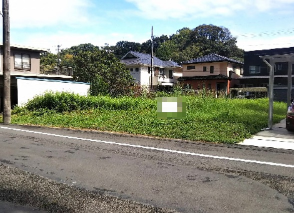 藤枝市　駿河台3丁目　売土地　の外観