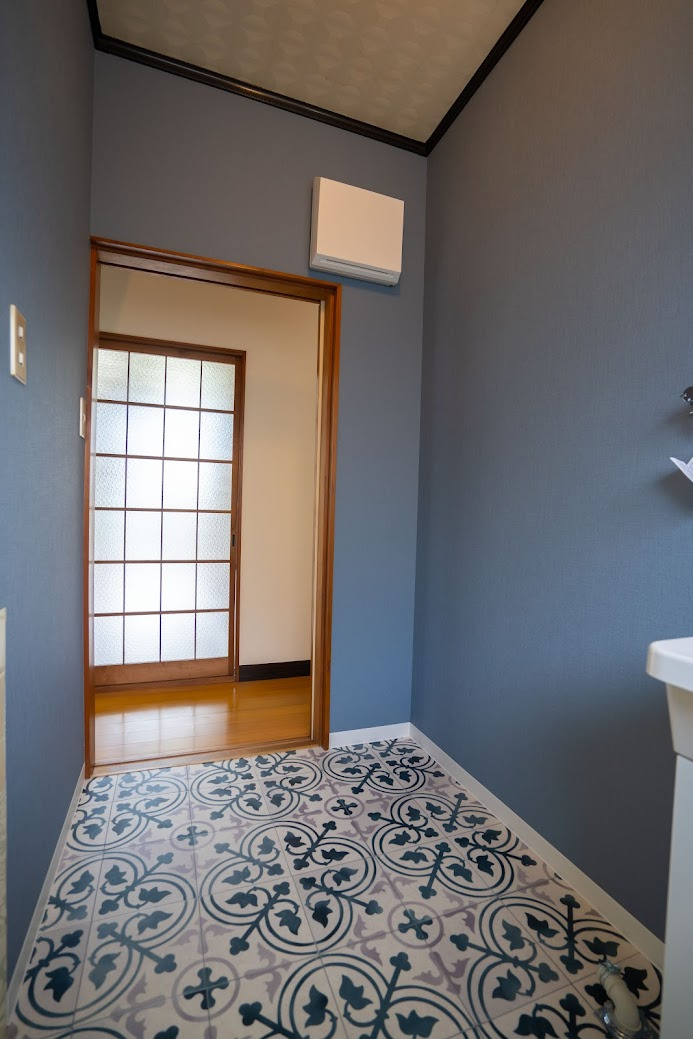 藤枝市　立花２丁目　中古住宅　3DK　平屋建ての独立洗面台