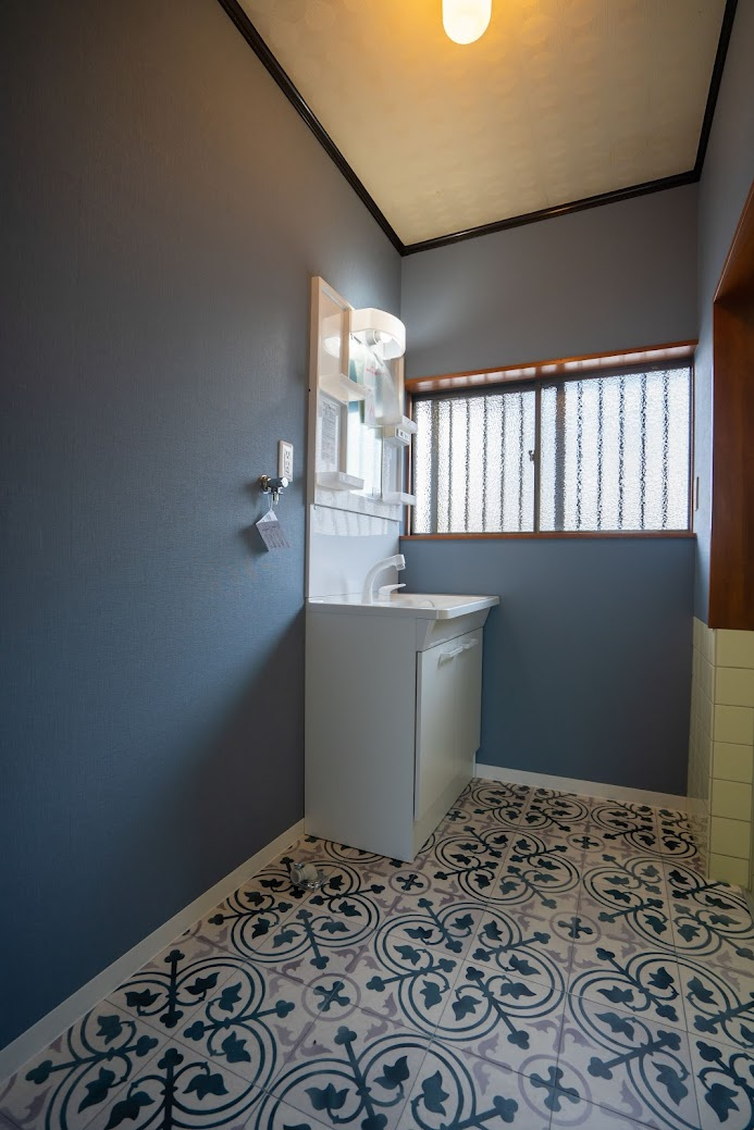 藤枝市　立花２丁目　中古住宅　3DK　平屋建ての独立洗面台