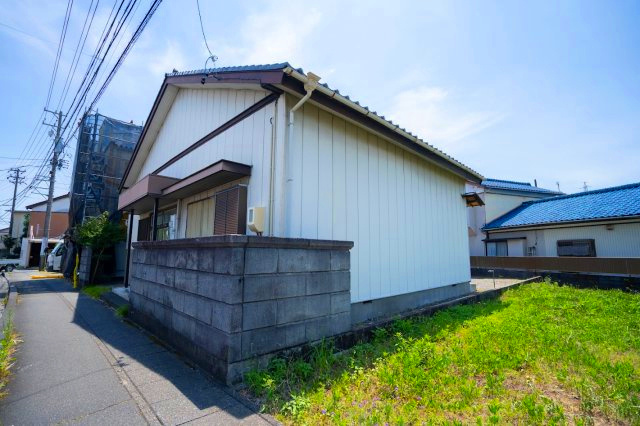 藤枝市　立花２丁目　中古住宅　3DK　平屋建ての外観