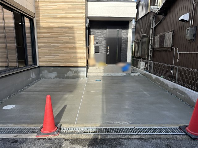 神戸市垂水区星陵台1丁目新築戸建の駐車場
