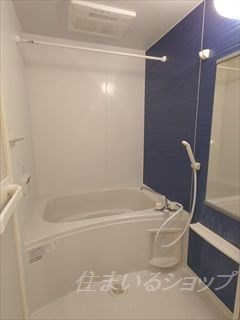 安芸高田市甲田町高田原のアパートの浴室|追い焚き・浴室暖房乾燥機あり