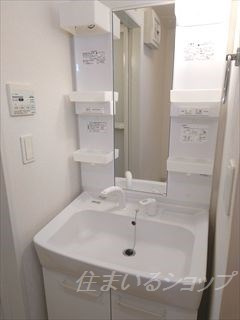 安芸高田市甲田町高田原のアパートの洗面所|シャンプードレッサー