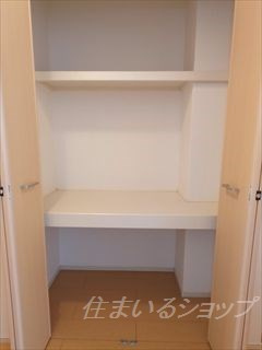 安芸高田市甲田町高田原のアパートの収納