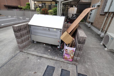 【その他共用部分】 | カーサ立部 | 敷地内ゴミ置き場