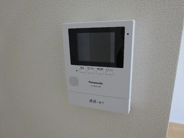メルベージュの内装|カメラ付インターホン