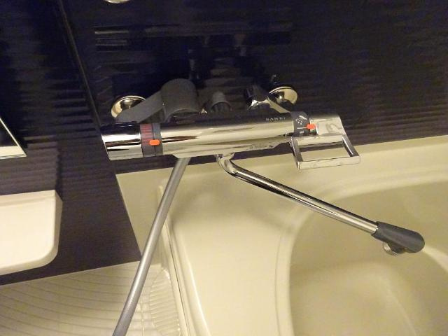 メルベージュの浴室|サーモ水栓