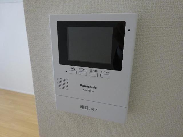 メルベージュの内装|カメラ付インターホン